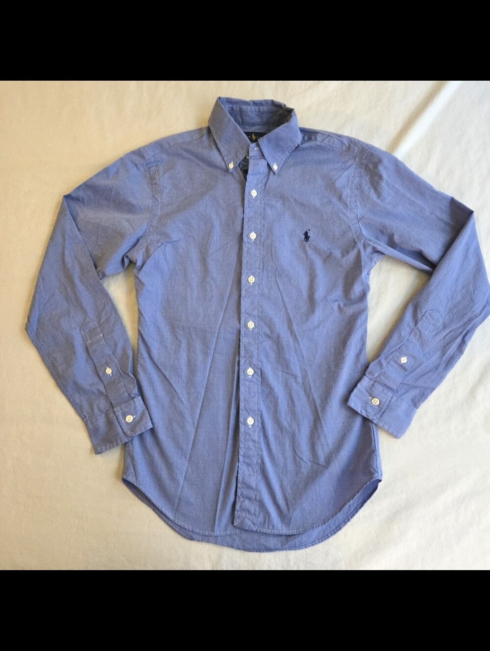 Ralph Lauren Light Blue Button-Down Dress Shirt